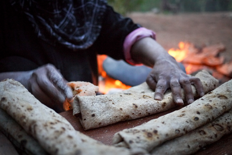 Meeting Bread Making Bedouin Lady