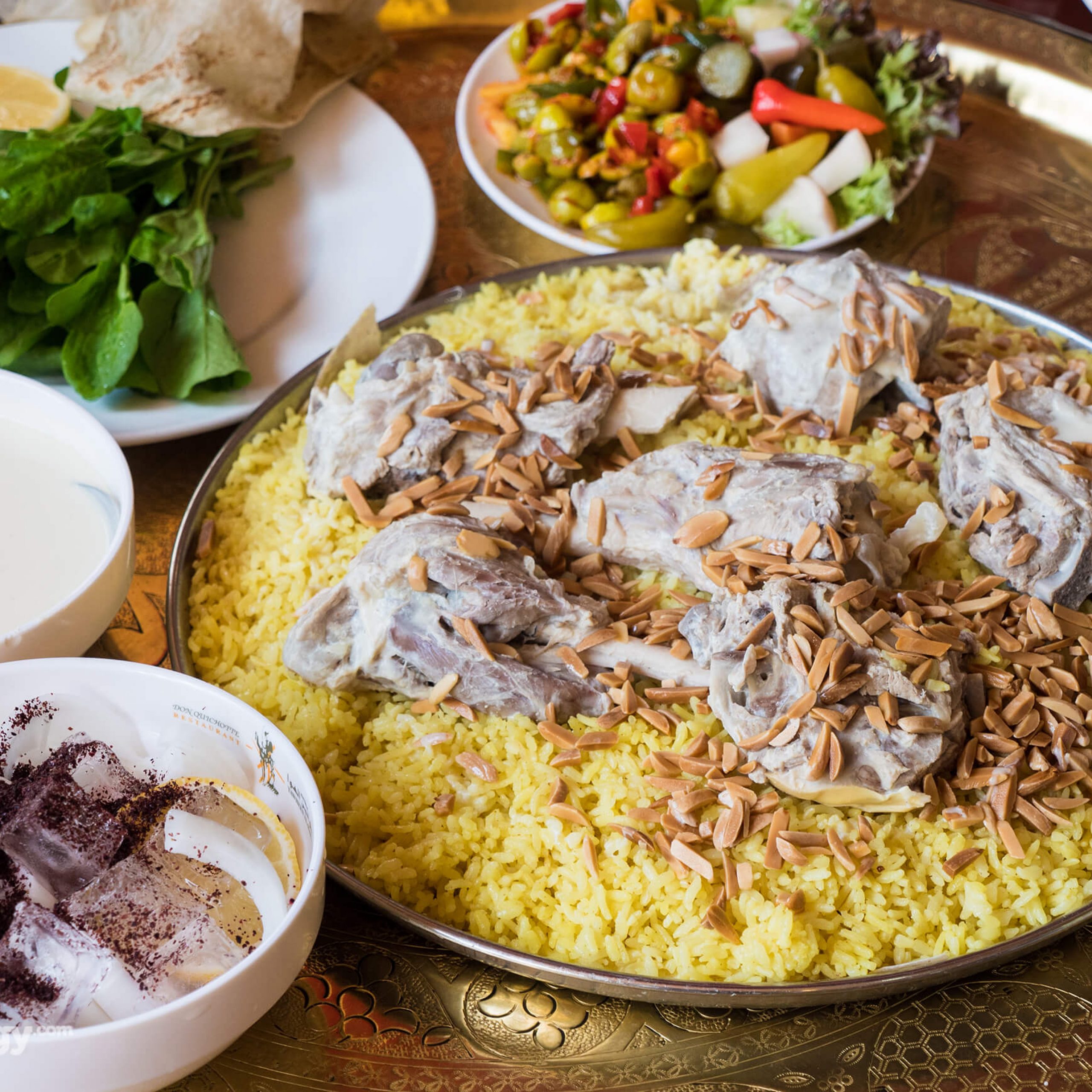 The Jordanian National Dish Mansaf