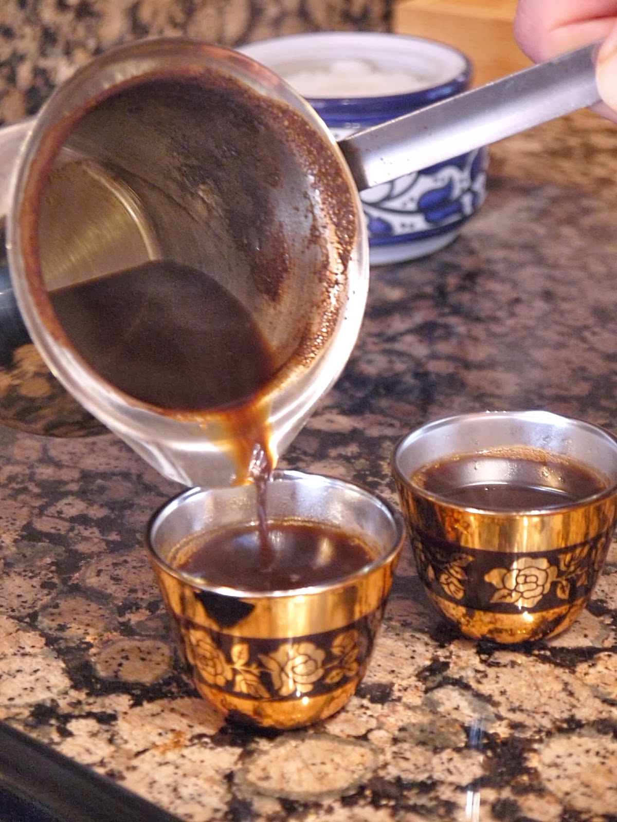 Making Arabic Coffee Experience in Feynan