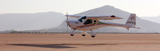 Fly above Wadi Rum