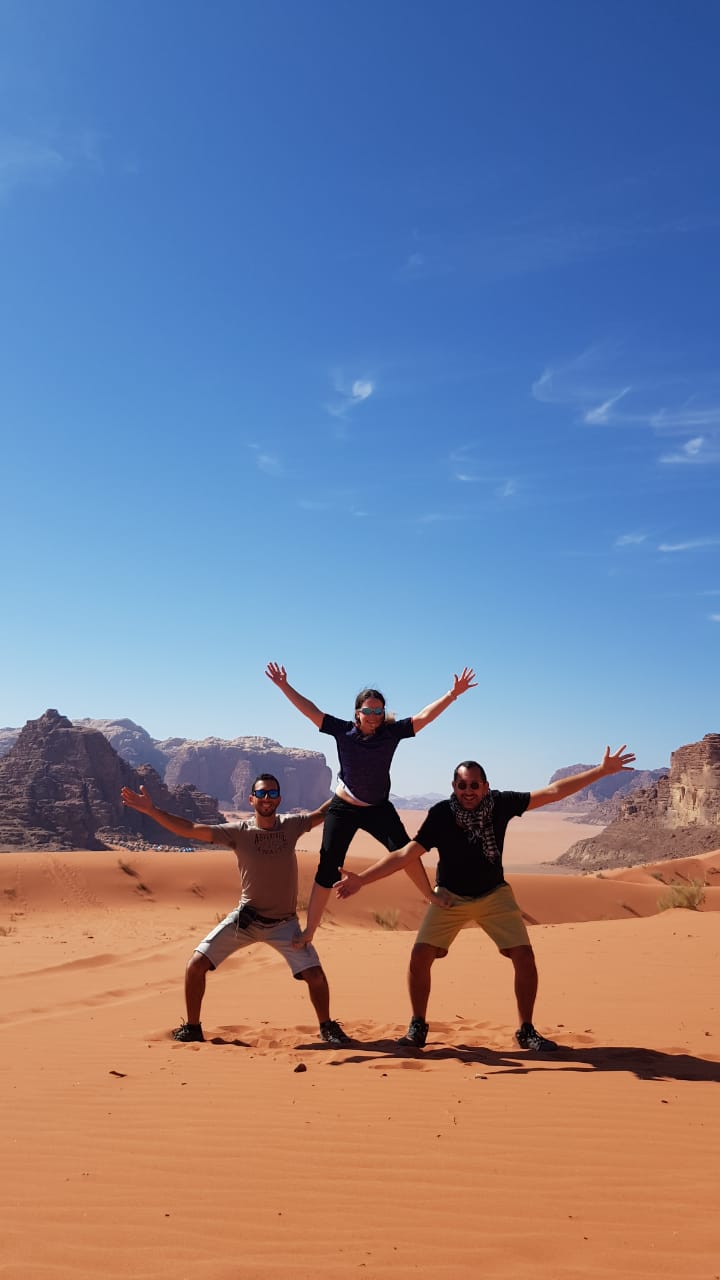 Camping at Wadi Rum