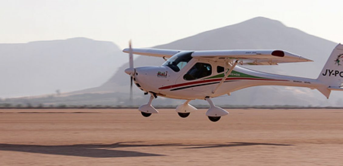 Fly above Wadi Rum