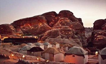 Dinner at a Bedouin Camp