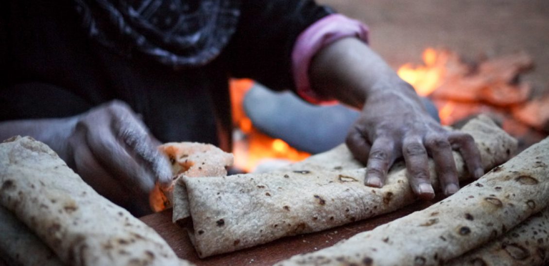 Meeting Bread Making Bedouin Lady