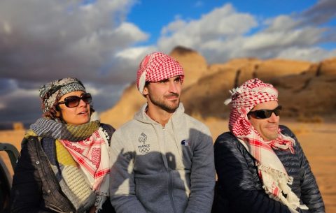 Travellers in Jordan