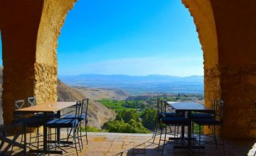 Lunch at Umm Qais Rest House