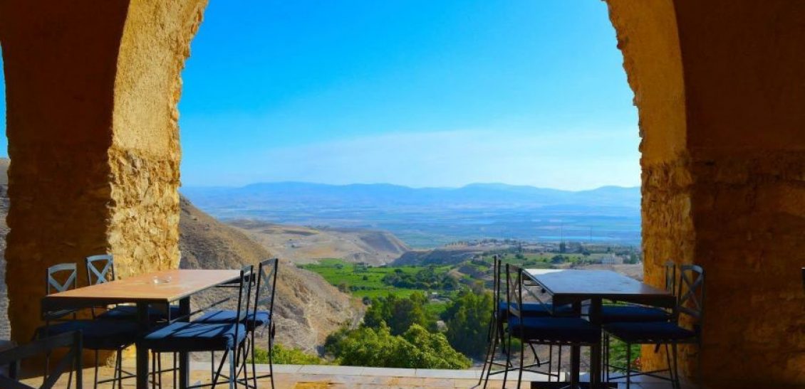 Lunch at Umm Qais Rest House