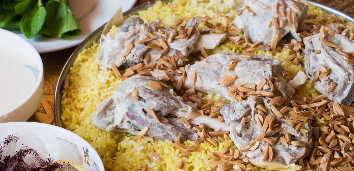 The Jordanian National Dish Mansaf