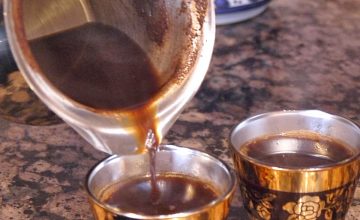 Making Arabic Coffee Experience in Feynan