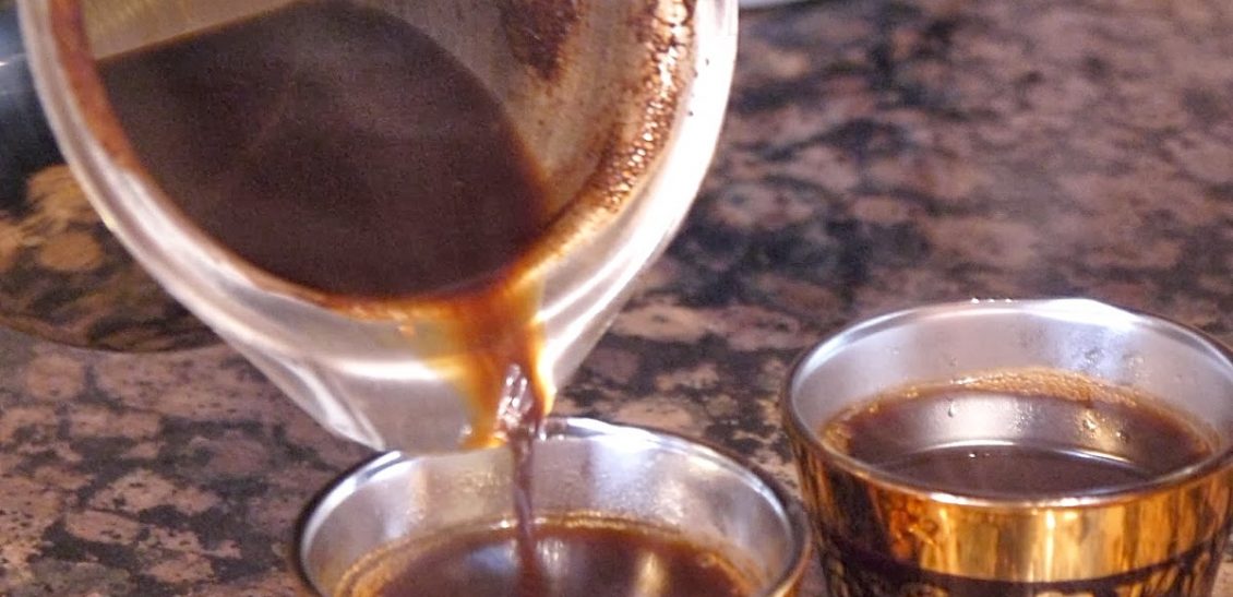 Making Arabic Coffee Experience in Feynan