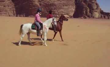 Horse Riding from Petra to Wadi Rum
