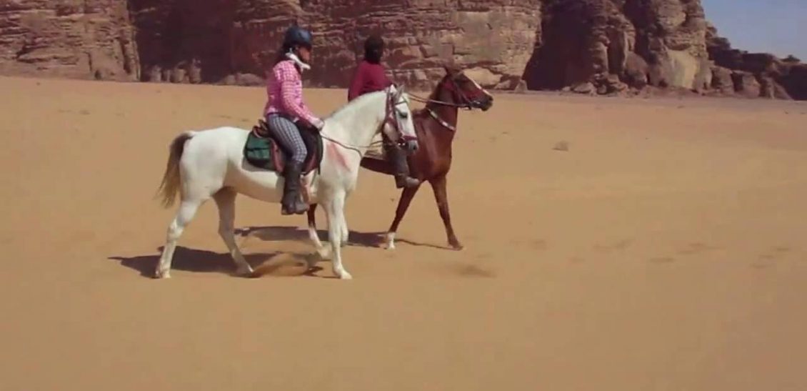 Horse Riding from Petra to Wadi Rum