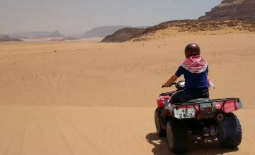 Quad Biking in Wadi Rum