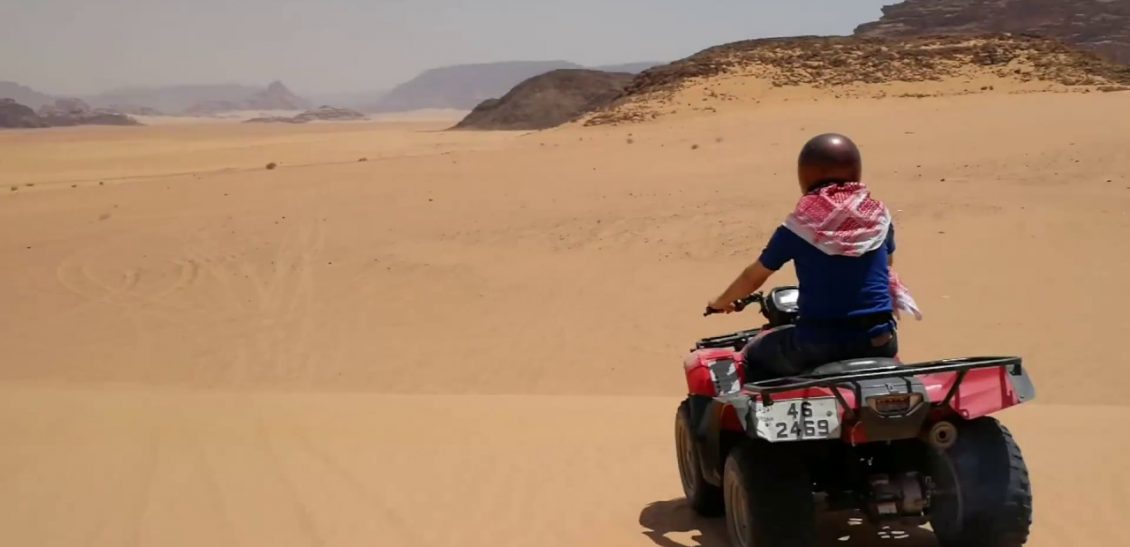 Quad Biking in Wadi Rum